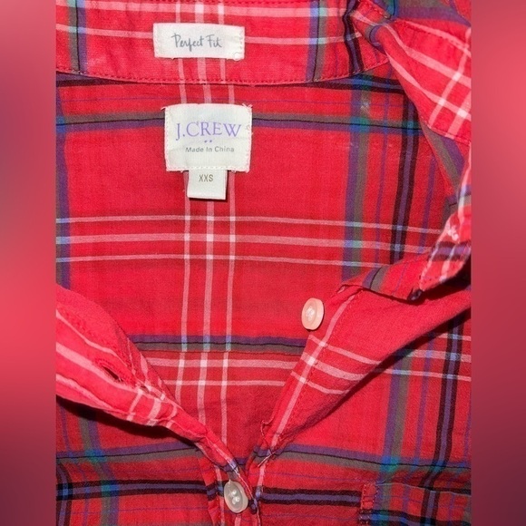 J. Crew Perfect Fit Button Up - Picture 3 of 4